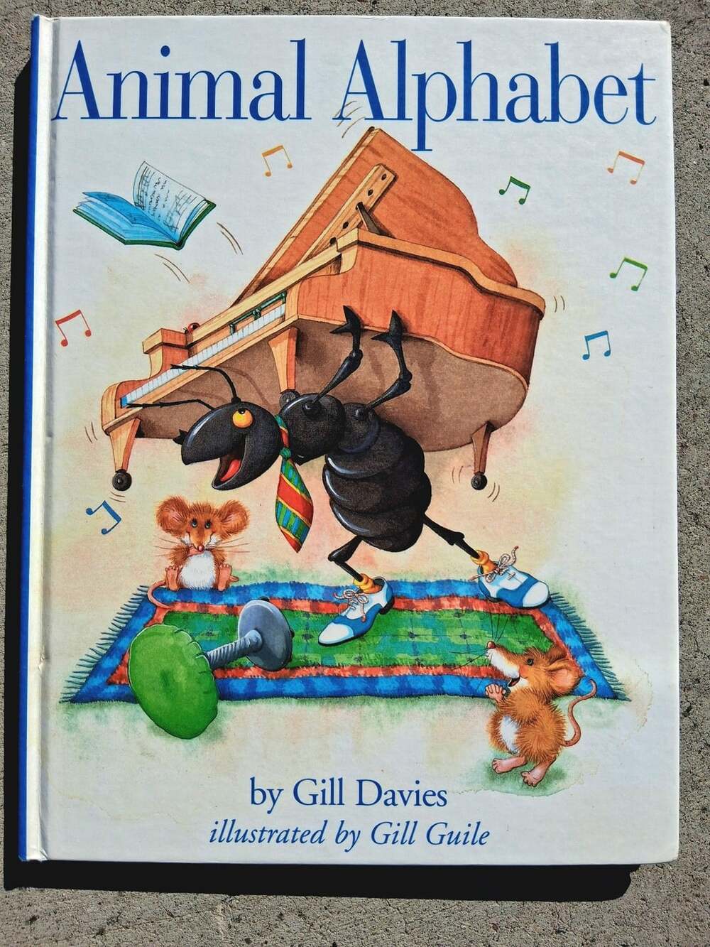 Animal Alphabet Hardcover Book by Gill Davies Illustrated by Gill Guile